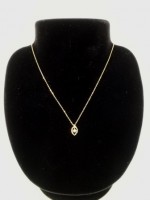 ダイヤネックレス(K18/0.1ct) ダイヤネックレス(K18/0.1ct)